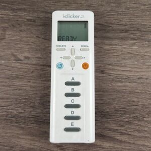 iClicker 2 Student Remote Classroom Response System White T24-RLR14 Tested Works